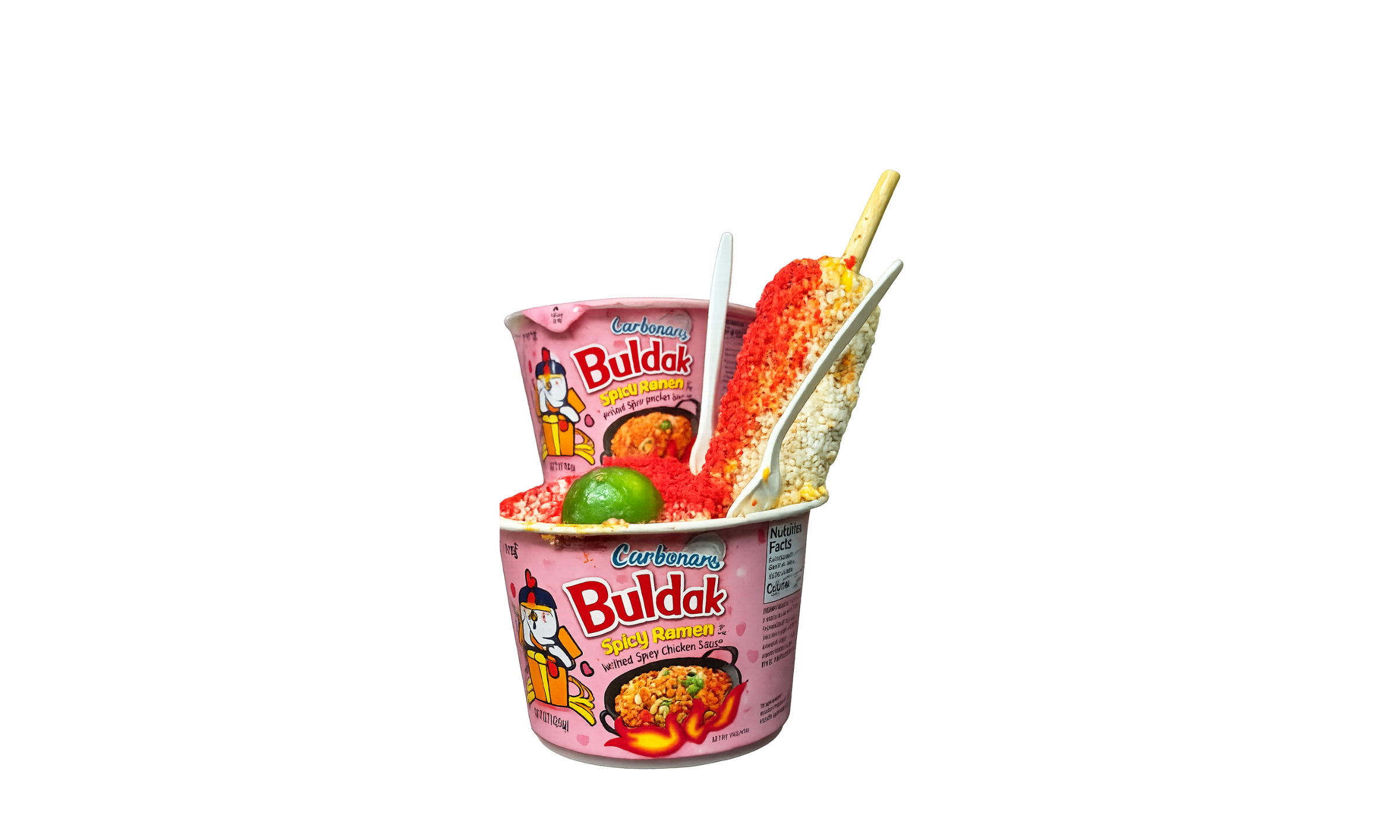 Buldak Esquite at La Michoacana AZ in Phoenix